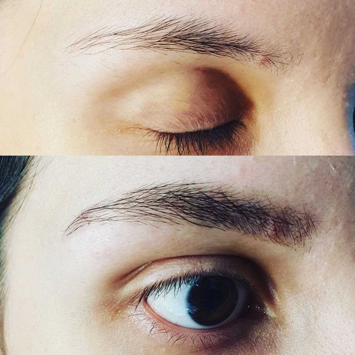 Ламинирование ресниц + бровей