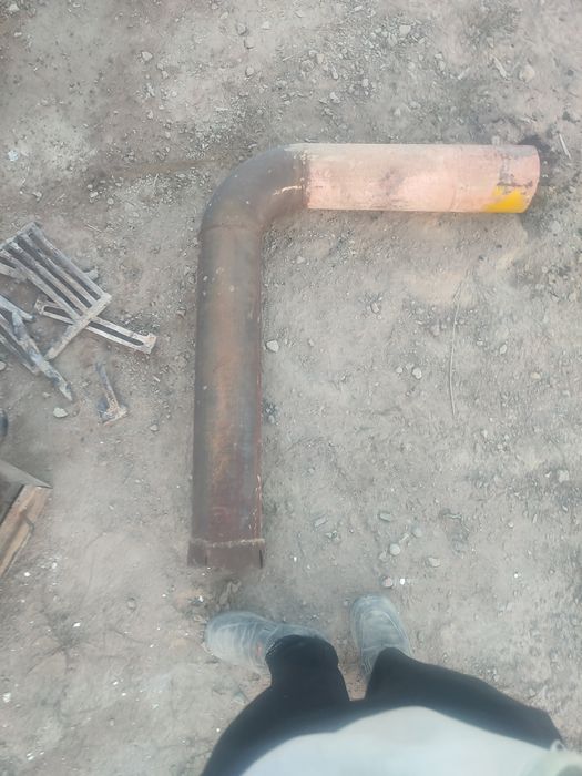 Печь "Сапог" с готовой трубой