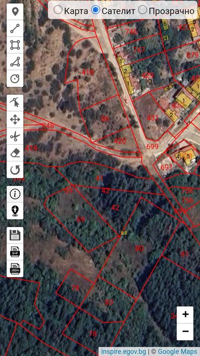 Продавам поземлен имот в гр. Кричим