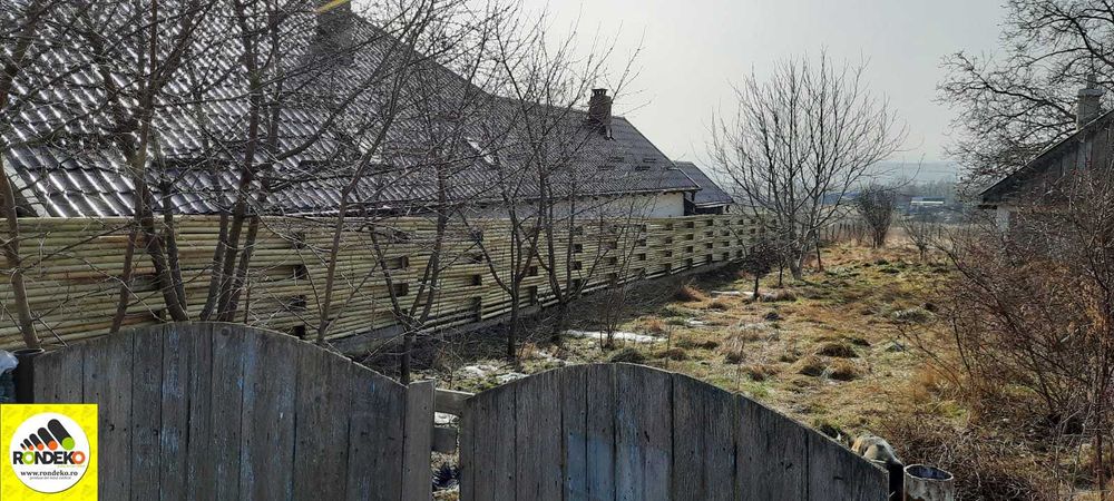 Garduri din Lemn Rotund pentru Zone Turistice si de Agrement