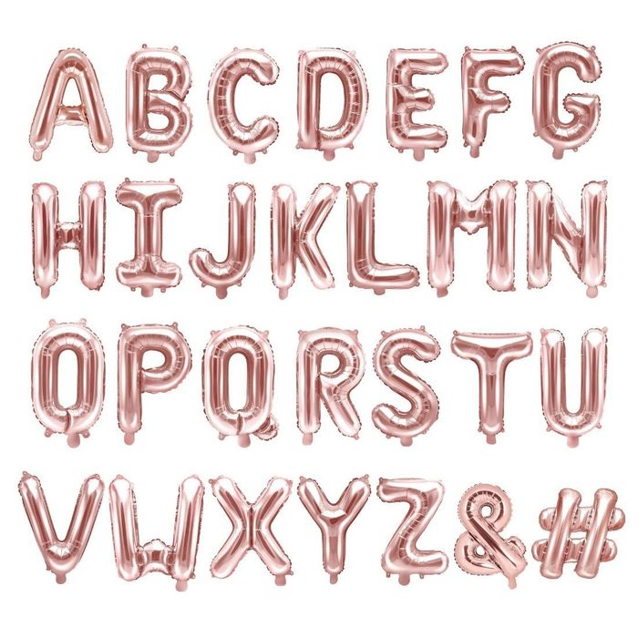 ПРОМО*Фолиеви балони цифри и букви