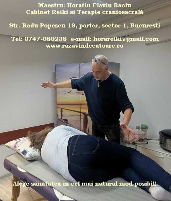 Terapie cu bioenergie: maestrul Horațiu Flaviu Baciu - București