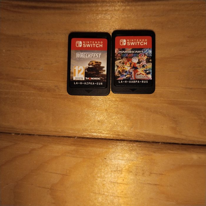 Картриджи на нинтендо свич