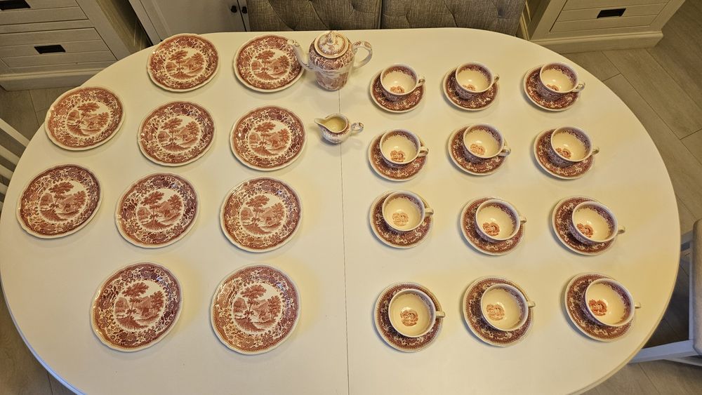 Set ceramica ceai cafea 12 persoane Villeroy Boch model Burgenland