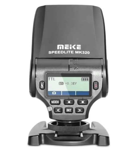 Blitz Meike MK-320 Mini TTL GN32 Cap Rotativ - compatibil Sony