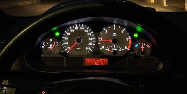 М циферблати за BMW E46 + бяла подсветка | Преработка на табла