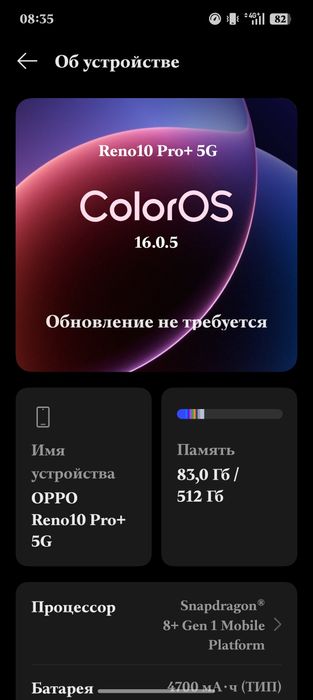 Oppo reno 10pro+ 5g
