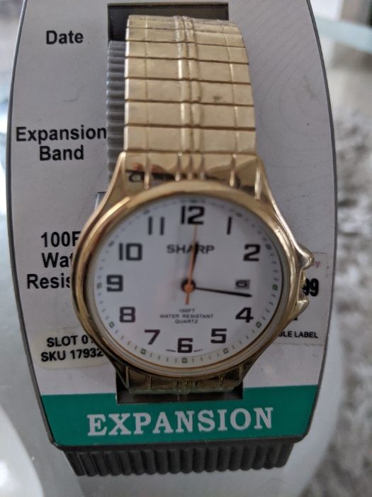 Ceas unisex Sharp nou gold