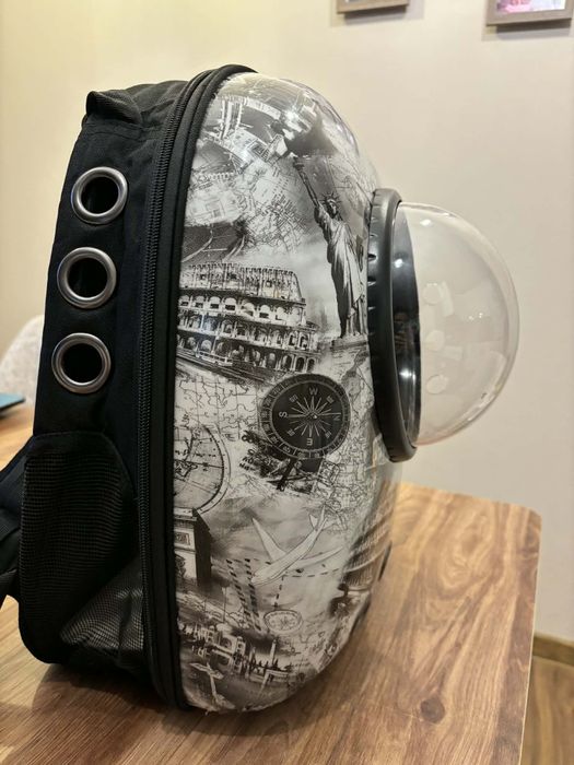 Раница за пренасяне на домашни любимци, котки, котка или малки кучета