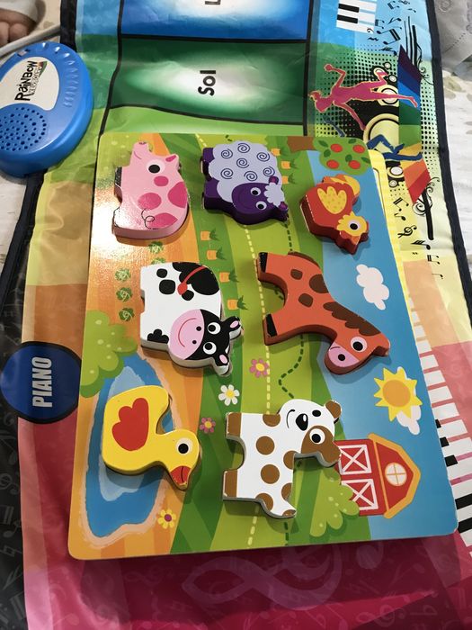 Пъзели музикален и 3 D ферма