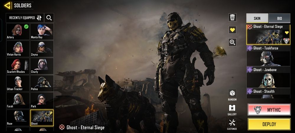 Аккаунт Call of Duty Mobile