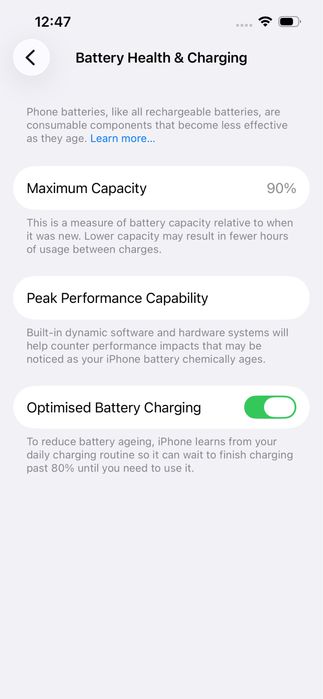 iPhone 13 Midnight, 128 GB