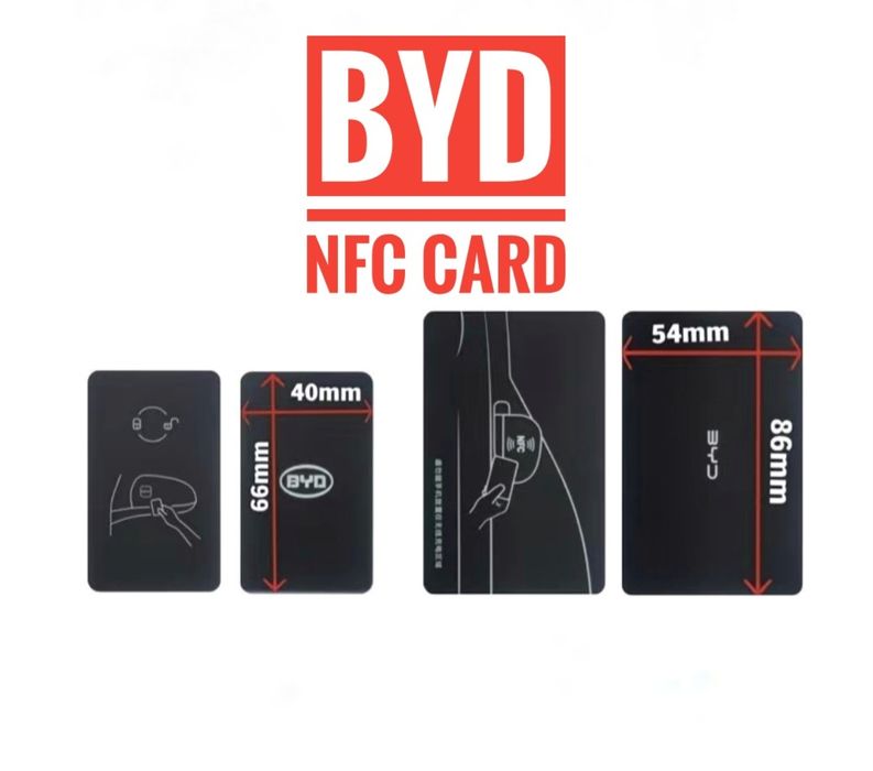 BYD ключ карта NFC