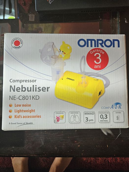 Aparat aerosoli nebulizator Omron pentru copii si bebelusi