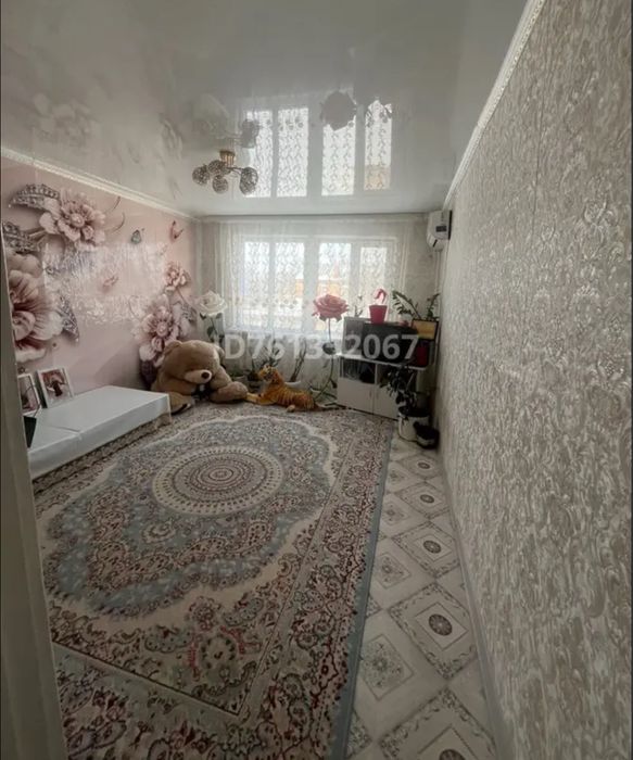 Чапаев ауылының орталығынан 2 этаждан 2 бөлмелі пәтер сатылады