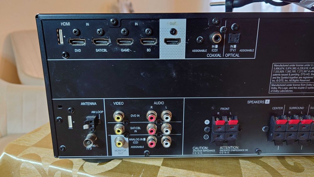 5.1 Усилвател / Ресийвър Pioneer VSX‑324. Dolby DTS/HDMI/Дистанционно