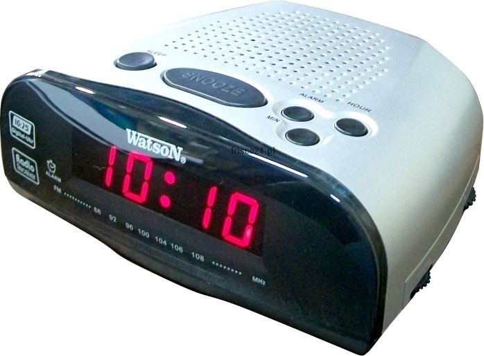 Ceas electronic digital cu alarma, radio Watson UR4513