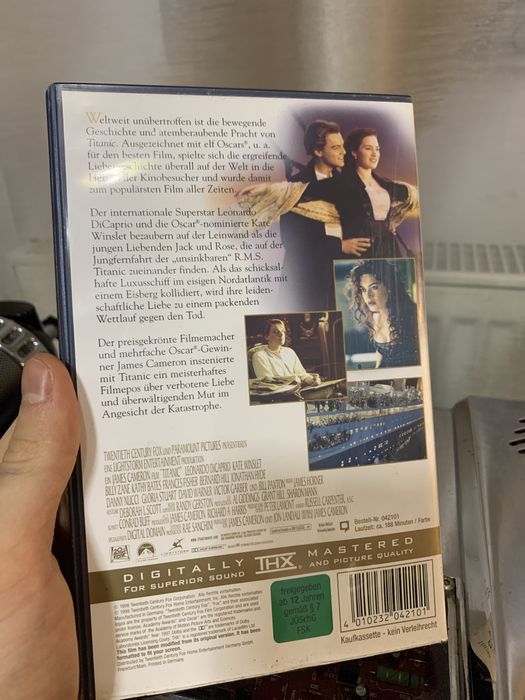 Caseta Titanic 1997 de colectie (negociabil)