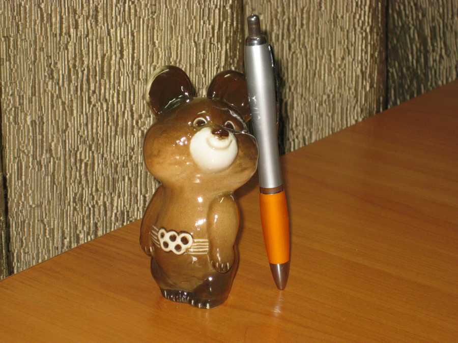 Статуэтка для дома Мишка олимпиада80.