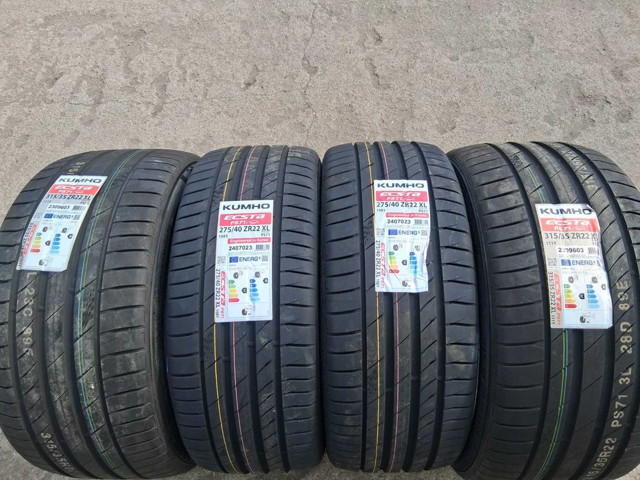 Anvelope vara Kumho 275/40R22 315/35R22 dedicate BMW X7 g07