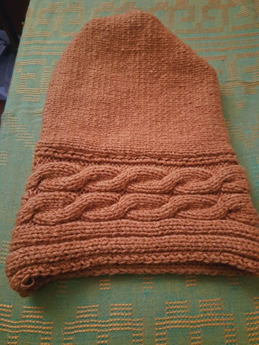 Шапка, вязаная мужская