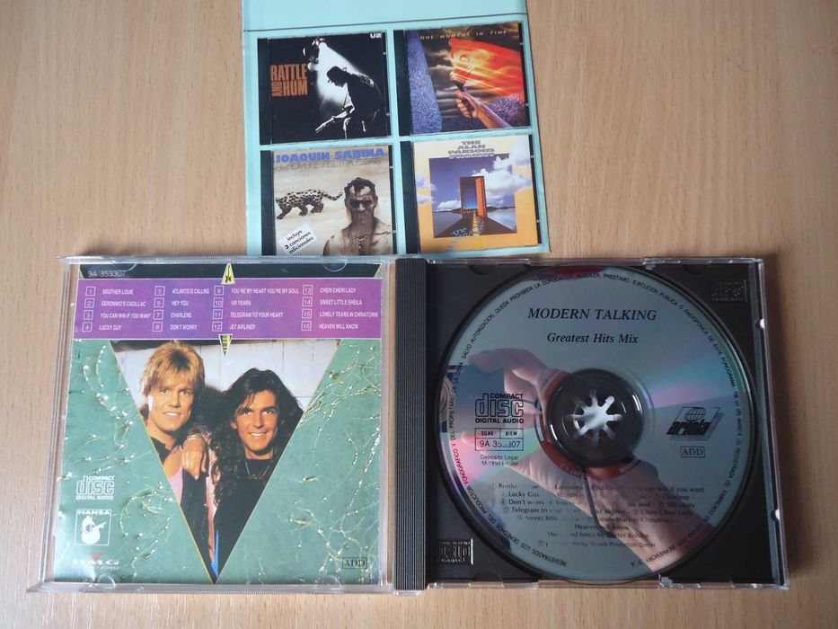 Modern Talking Greatest Hits Mix CD 1988 (Spain)