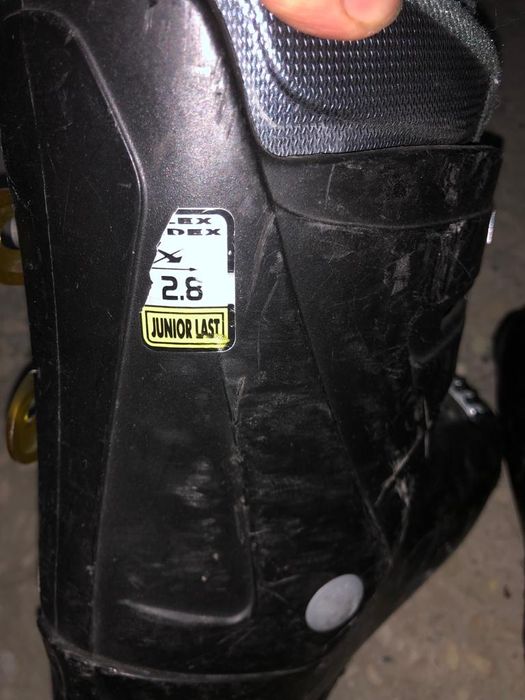 Ботинки лыжные подростковые