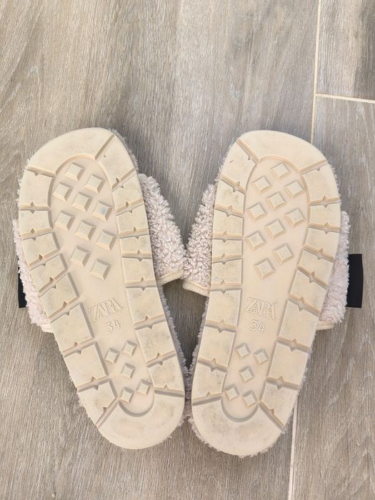 Șlapi Zara mărimea 34