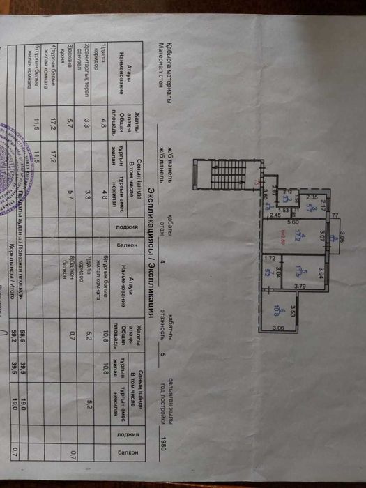 Продажа 3х-комнатной квартиры