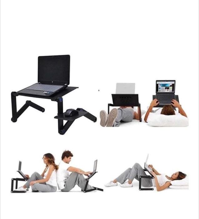 Стойка за лаптоп , въздушно охлаждане , рамена въртящи се на 360 гр.