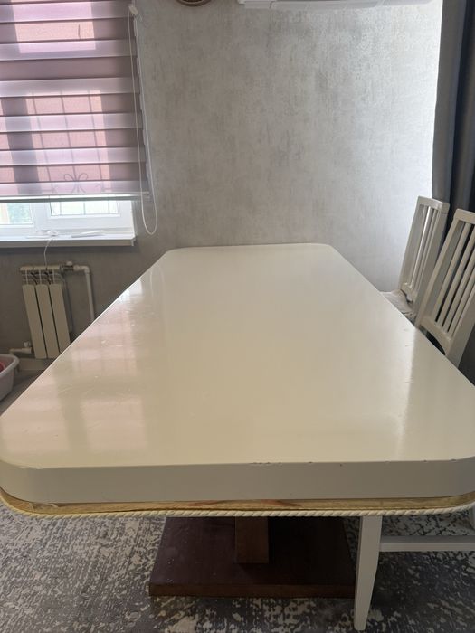 Продам стол со 4 стульями | На 8 персон