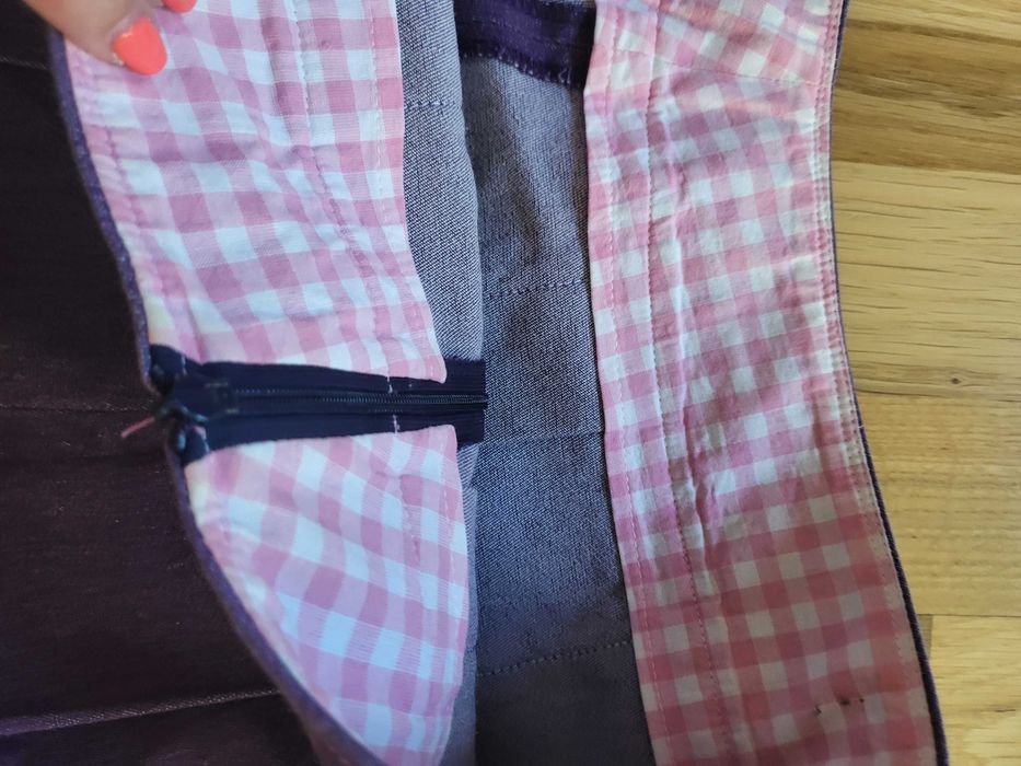 Fusta blug mov L 40-42