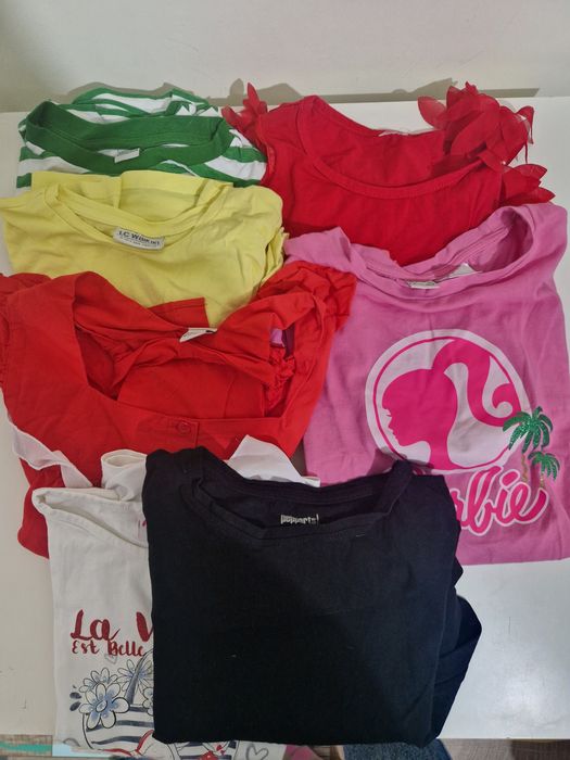 Лот тениски с къс ръкав  8-10 г.