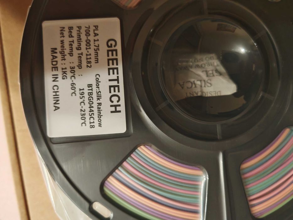 Greentech Silk Rainbow PLA филамент 1.75мм