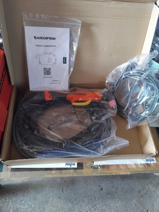Апарат за плазмено рязане*ARCCAPTAIN* Cut 55-HF-P – 55A – HF PIilot  ARC – 220v