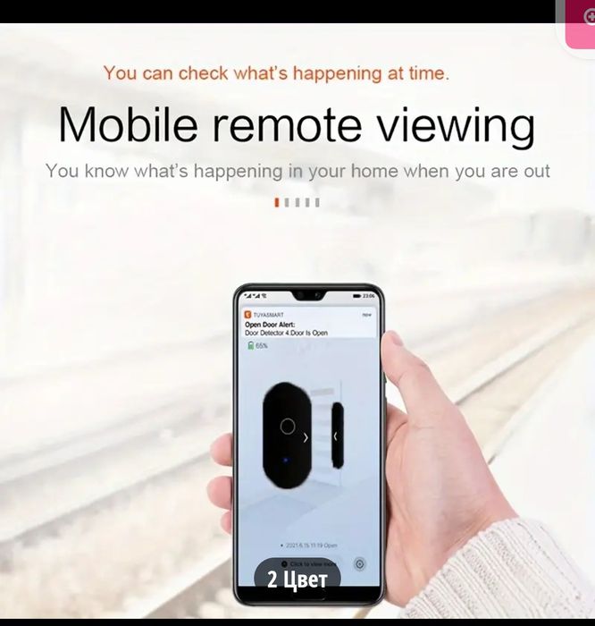 Датчик дверей окон охрана WiFi
