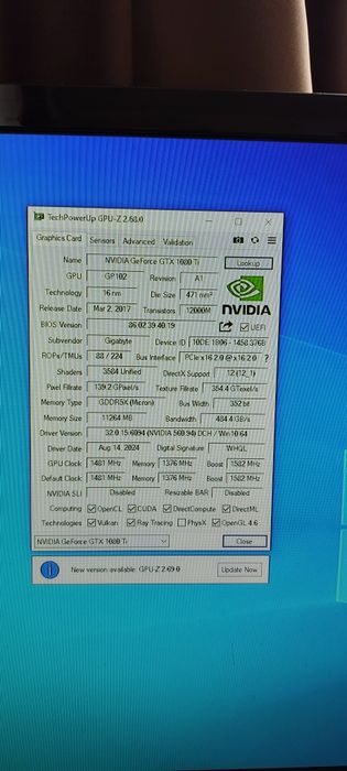 Геймърски Компютър GTX 1080TI 11GB 352 Bit