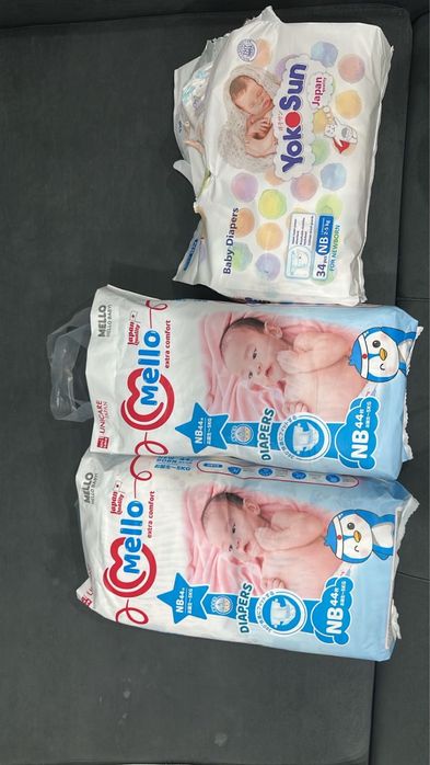 Продам памперсы для новорожденного