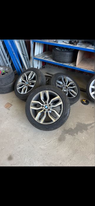 Jante aliaj Bmw x6 f16.  255/50r19 anvelope iarna Pireli