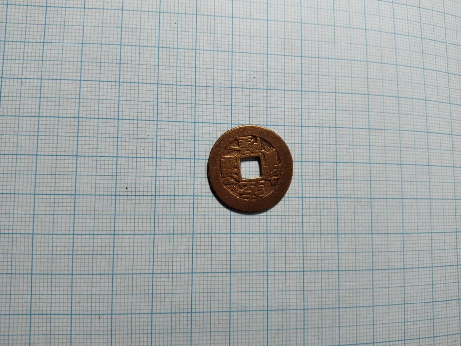 Монета китайская старинная