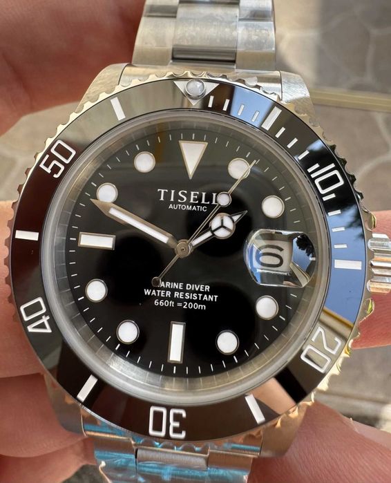 Tisell Marine Diver 16610 Made in Coreea Automatic Japonez 28800 BPH Citizen Miyota Premium 9015