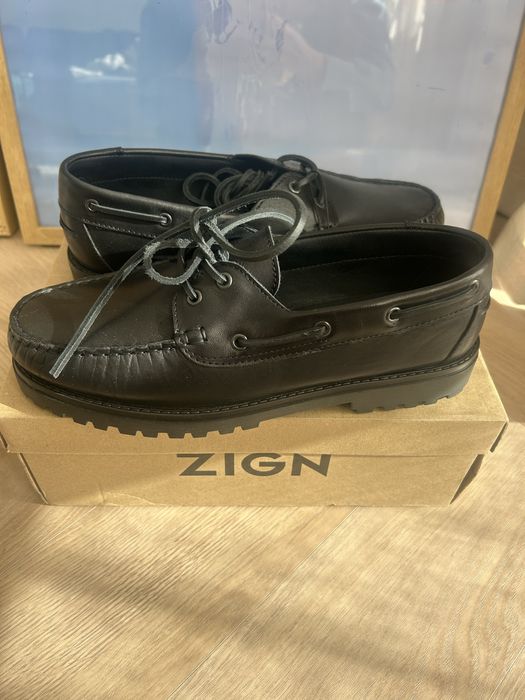 Кожени обувки мокасини zing