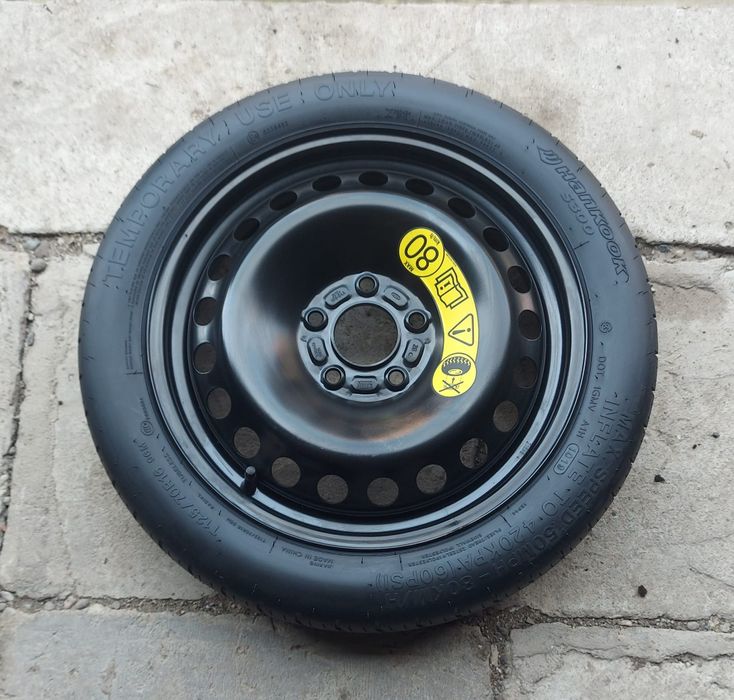 O rezervă slim Ford Focus C-Max 125/70 R16 seria 4.50Bx16 ET25 - 5x108