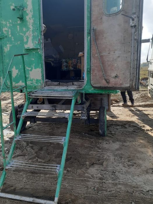 Будка вагончик на колёсах