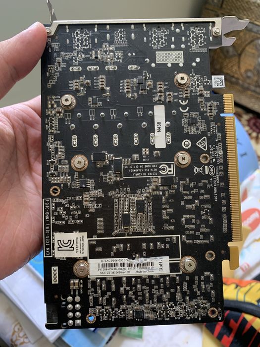 Видеокарта p106 3gb