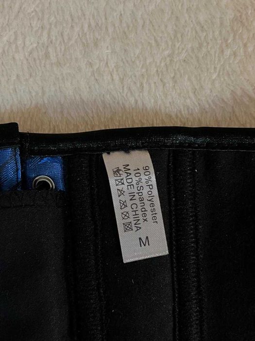 Корсет темно-синего цвета