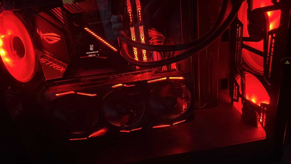 asus GAMING PC / гейминг компютър / 5800X3D