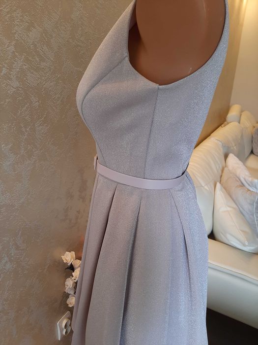 Официална рокля с коланче