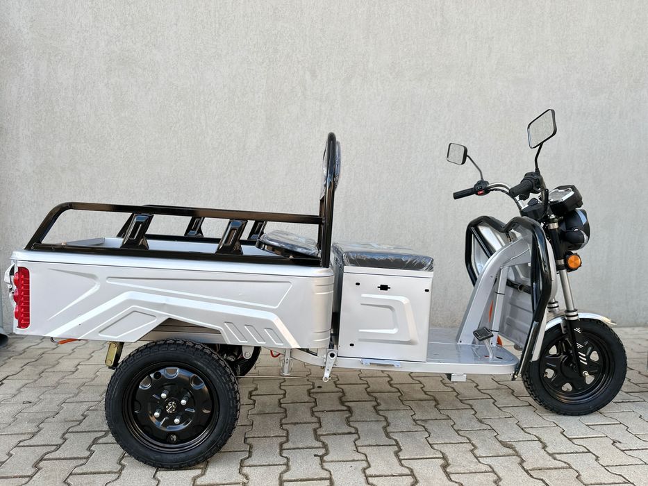 Triciclu Cargo Tricicleta Electrica TUK TUK Bena Basculabila