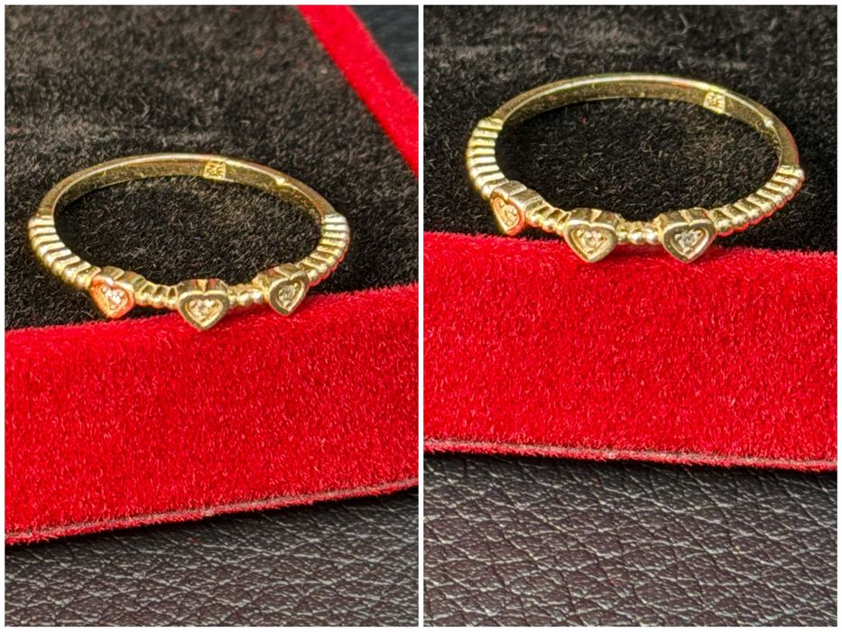 Златен пръстен халка ЧИСТО НОВ Gold halka prasten